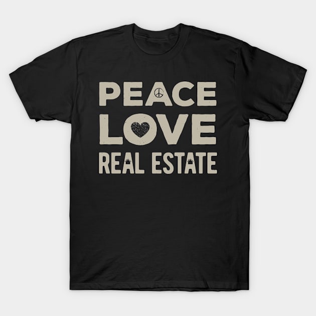 Real Estate Lover T-Shirt by TheVintageChaosCo.